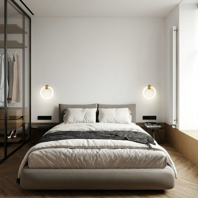 Настенный Светильник Damon Wall Black By Imperiumloft