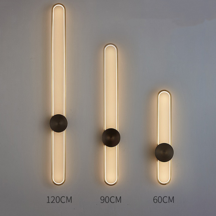 Настенный Светильник Heidy L H90 Brass Black By Imperiumloft