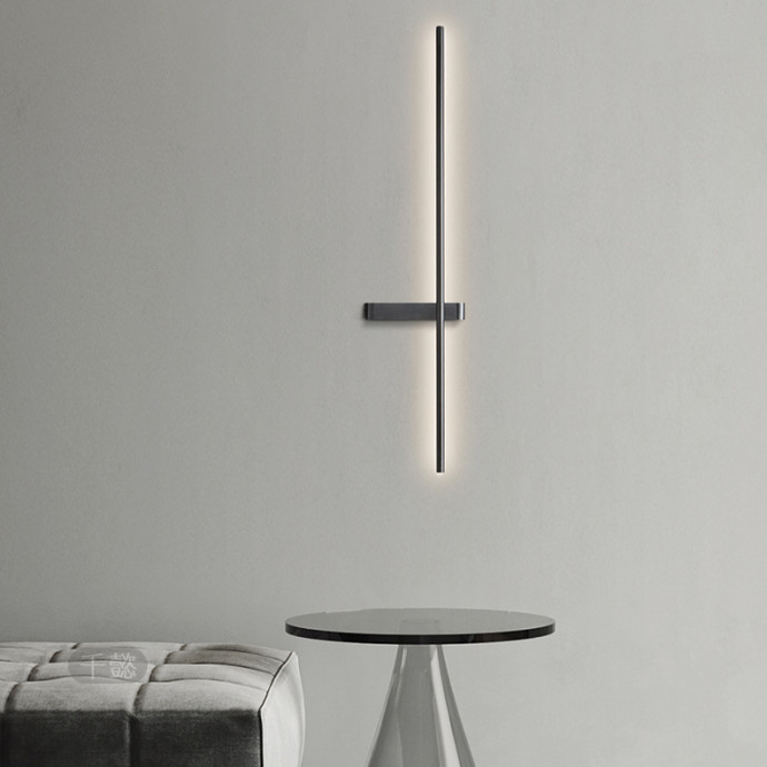 Настенный Светильник Gia Pair H120 Left Black By Imperiumloft