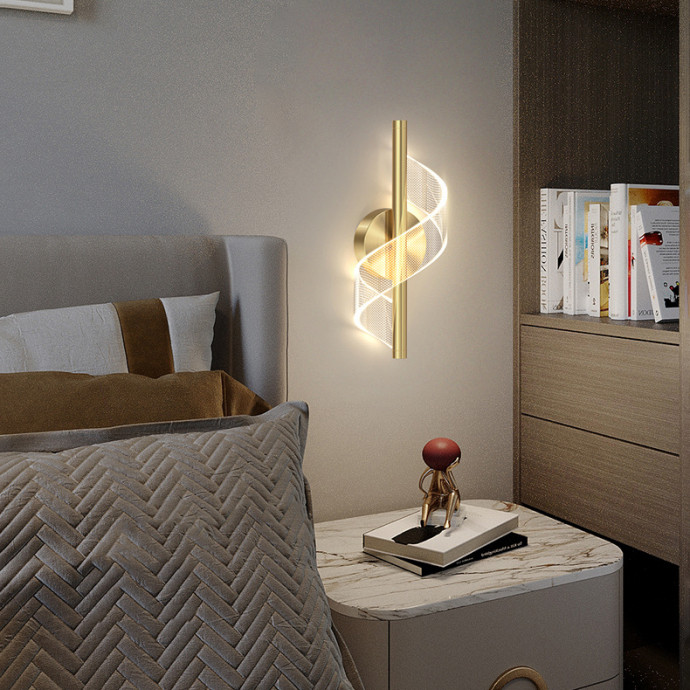 Настенный Светильник Ornella Wall Brass By Imperiumloft