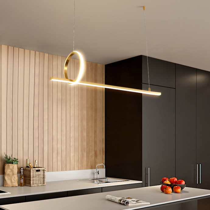 Подвесной Светильник Moffit B Long L90 Brass By Imperiumloft