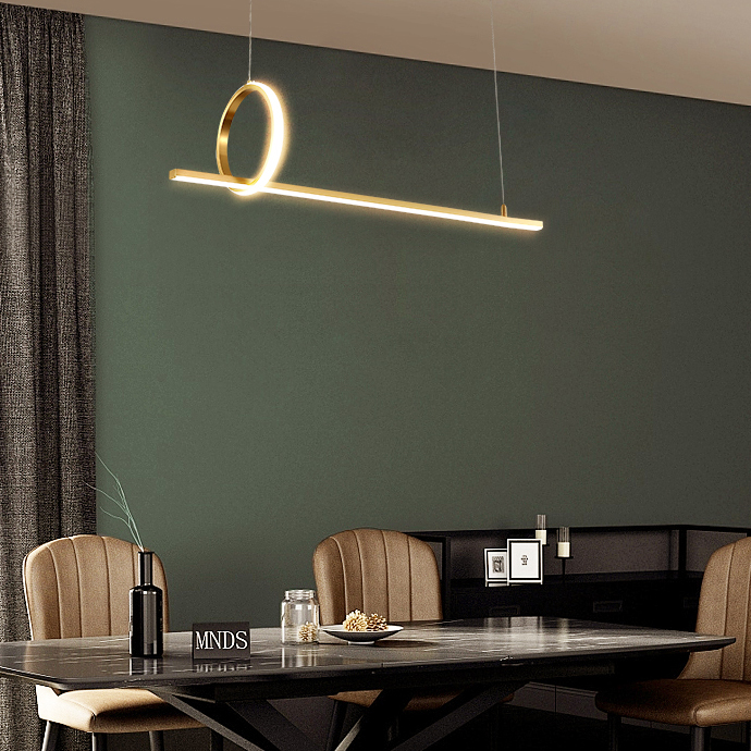 Подвесной Светильник Moffit B Long L90 Brass By Imperiumloft