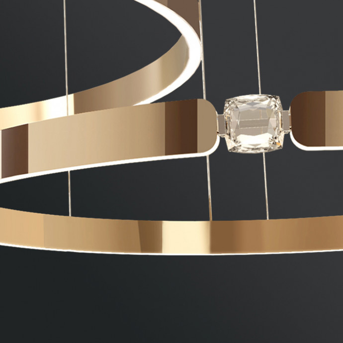 Подвесная Люстра Sellif B Ring D40 Brown By Imperiumloft