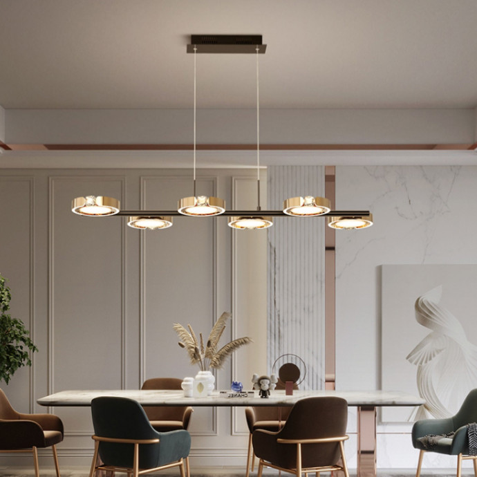 Подвесной Светильник Sellif Long Brown By Imperiumloft