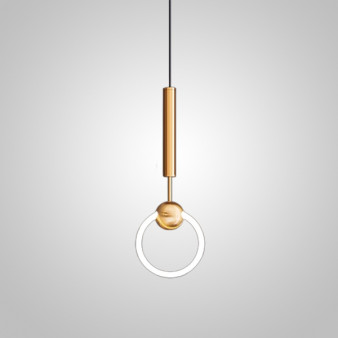 Подвесной Светильник Finnur Ring D20 Brass By Imperiumloft