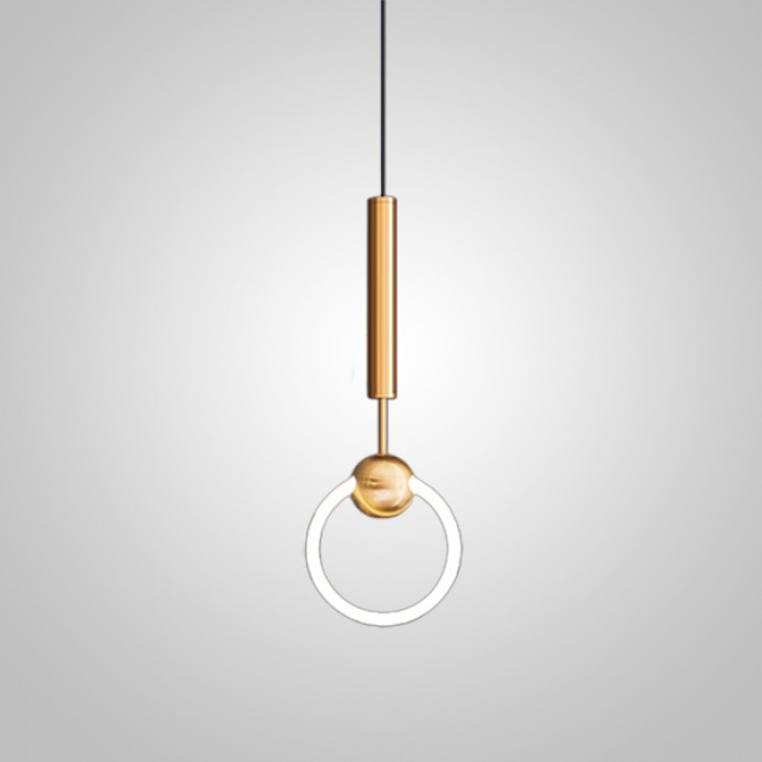 Подвесной Светильник Finnur Ring D20 Brass By Imperiumloft