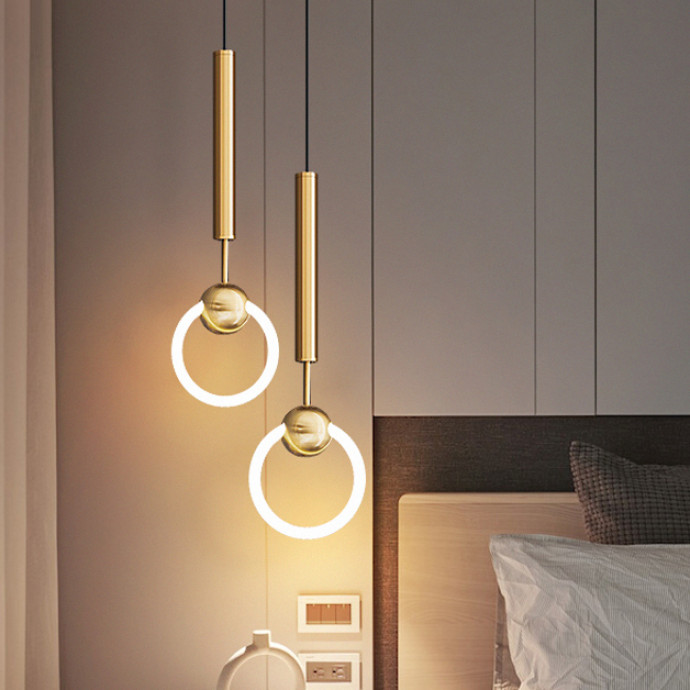 Подвесной Светильник Finnur Ring D20 Brass By Imperiumloft