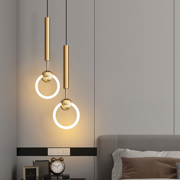 Подвесной Светильник Finnur Ring D20 Brass By Imperiumloft