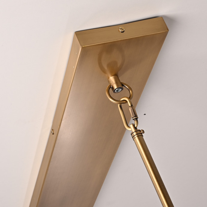 Люстра Rh Boule De Cristal Linear Chandelier 5 Bronze By Imperiumloft