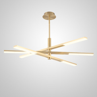 Люстра На Штанге Orton На 3 D96 Gold By Imperiumloft