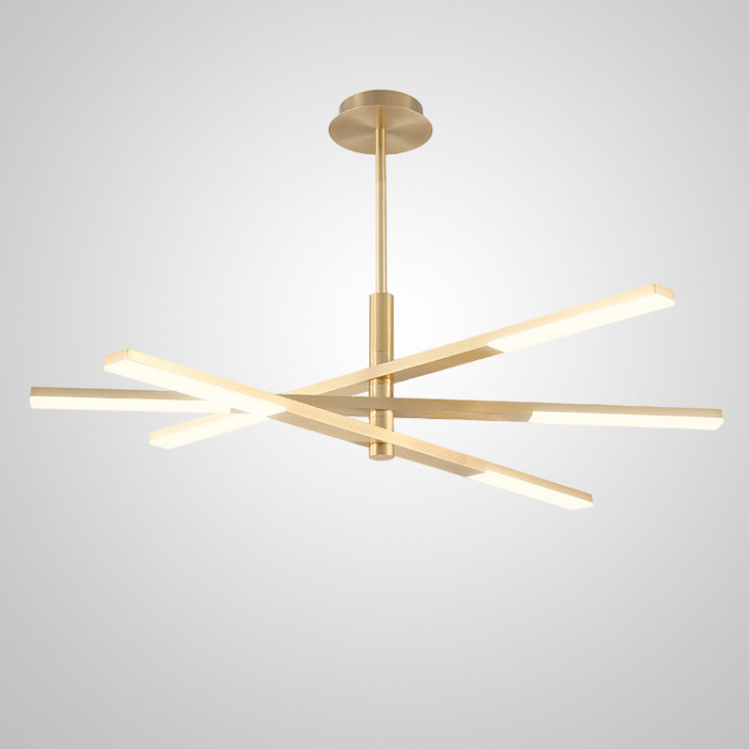 Люстра На Штанге Orton На 3 D96 Gold By Imperiumloft