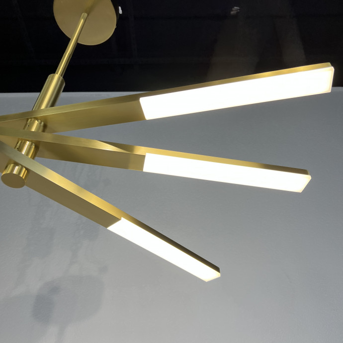 Люстра На Штанге Orton На 3 D96 Gold By Imperiumloft