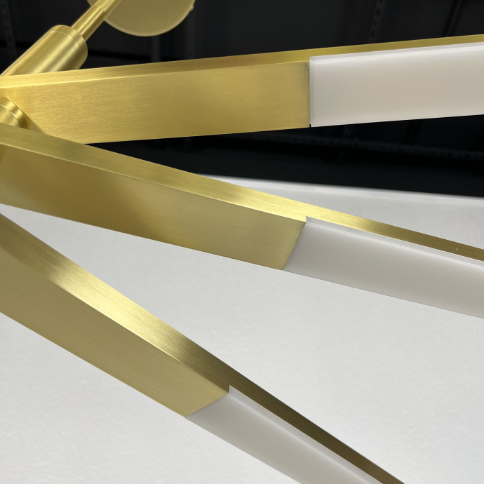 Люстра На Штанге Orton На 3 D96 Gold By Imperiumloft