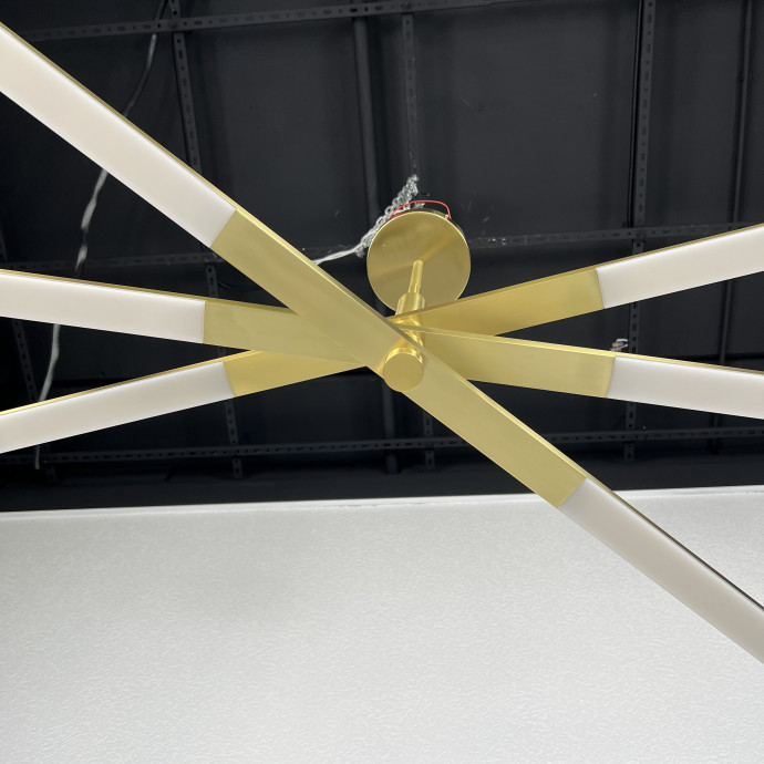 Люстра На Штанге Orton На 3 D96 Gold By Imperiumloft