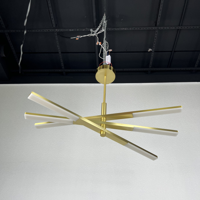 Люстра На Штанге Orton На 3 D96 Gold By Imperiumloft