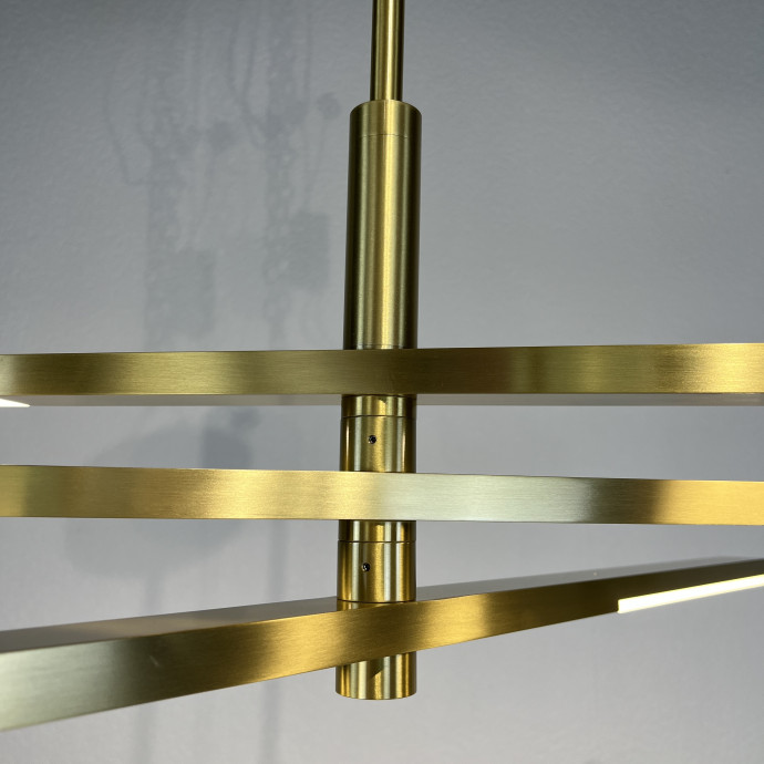 Люстра На Штанге Orton На 3 D96 Gold By Imperiumloft