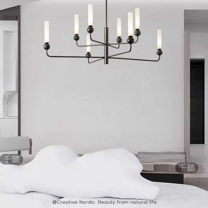 Люстра На Штанге Sensei D120 Brass By Imperiumloft