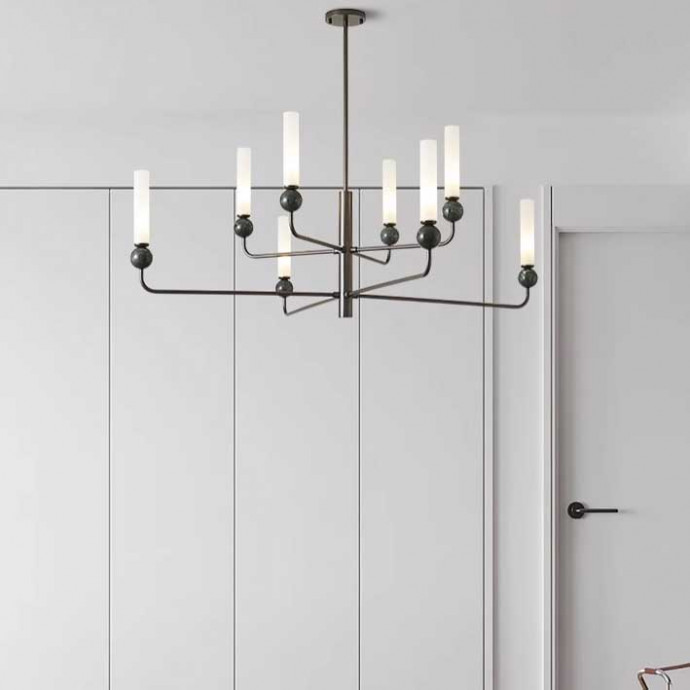 Люстра На Штанге Sensei D120 Brass By Imperiumloft