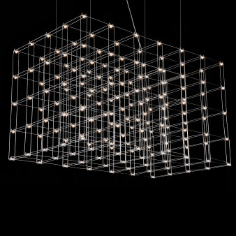 Подвесная Люстра Quasar Cosmos Square Led Pendant Light 80/80/140 By Imperiumloft