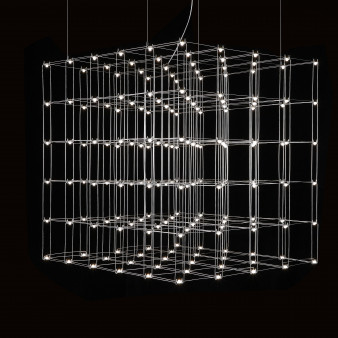 Подвесная Люстра Quasar Cosmos Square Led Pendant Light 100/100/100 By Imperiumloft