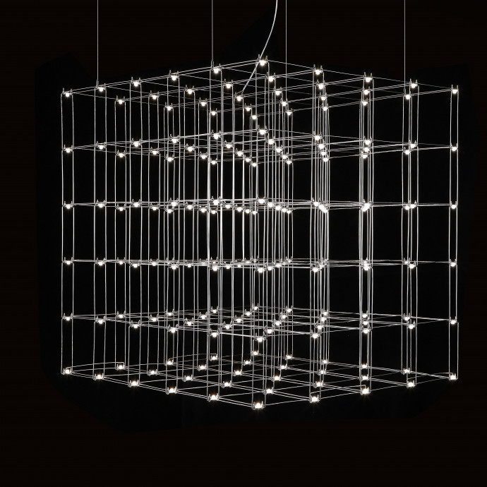 Подвесная Люстра Quasar Cosmos Square Led Pendant Light 100/100/100 By Imperiumloft