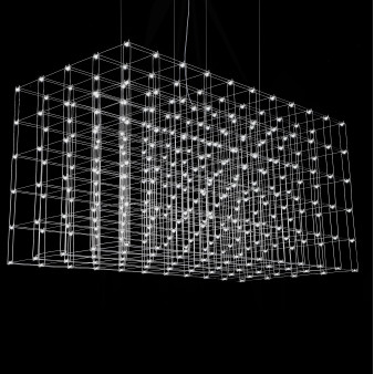 Подвесная Люстра Quasar Cosmos Square Led Pendant Light 200/100/100 By Imperiumloft