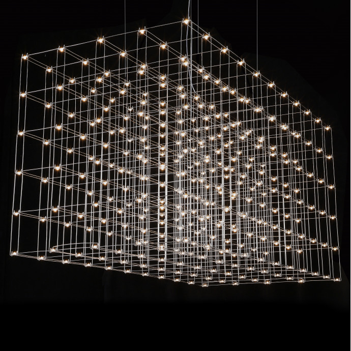 Подвесная Люстра Quasar Cosmos Square Led Pendant Light 200/100/100 By Imperiumloft