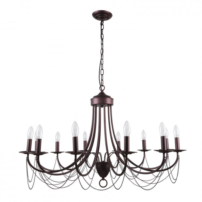 2590-12P, подвесная люстра, D960xH580/2080, 12xE14x40W