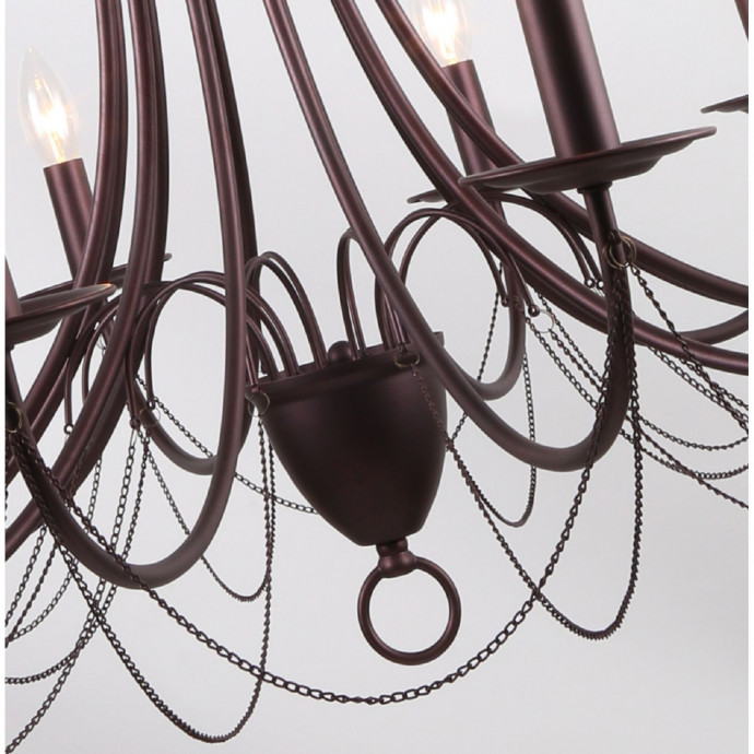 2590-12P, подвесная люстра, D960xH580/2080, 12xE14x40W