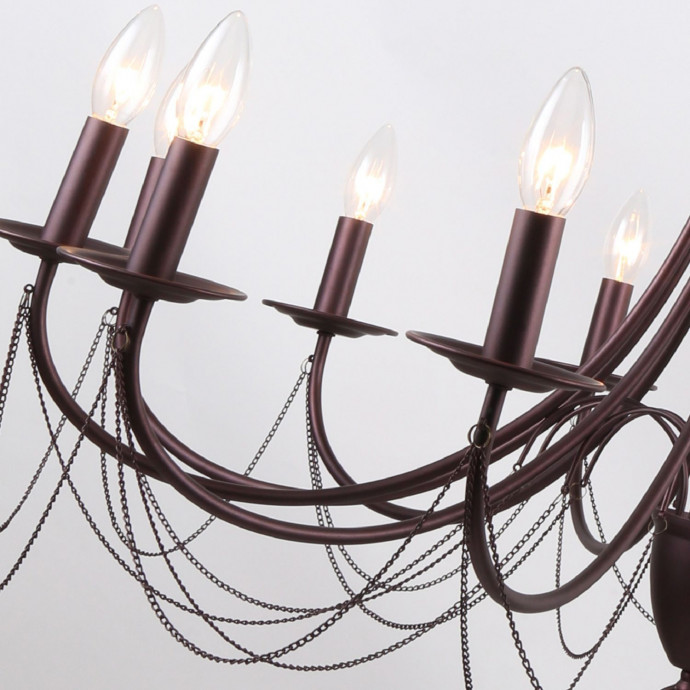 2590-12P, подвесная люстра, D960xH580/2080, 12xE14x40W