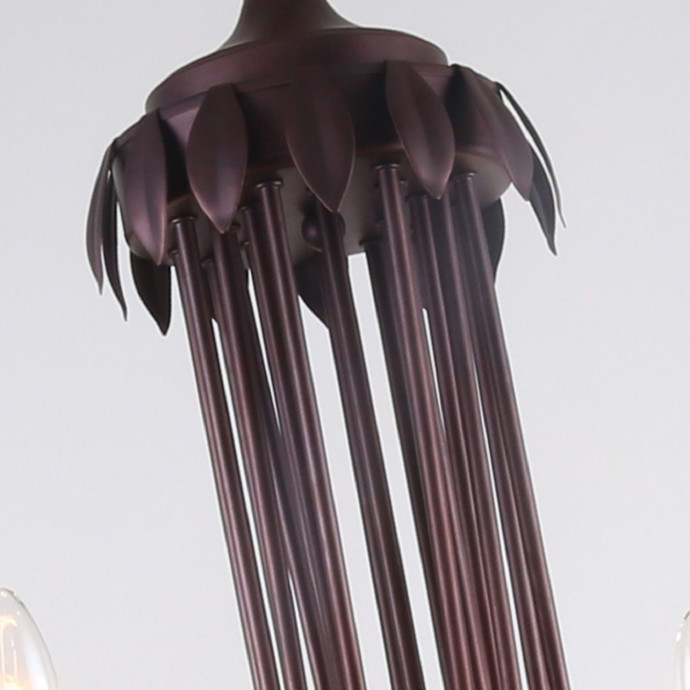 2590-20P, подвесная люстра, D1400xH890/2890, 20xE14x40W