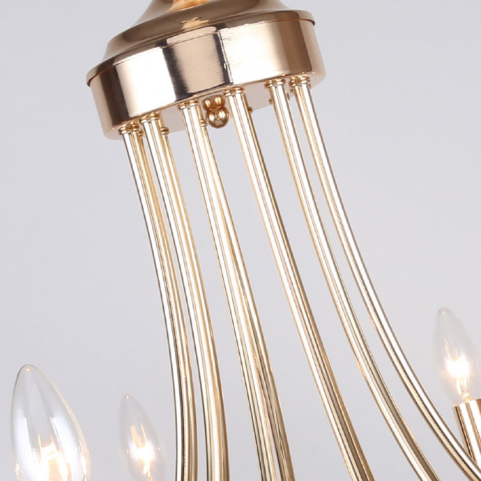 2591-12P, подвесная люстра, D960xH580/2080, 12xE14x40W