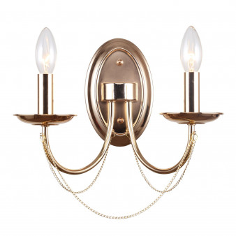 2591-2W, настенный светильник, D210xW330xH260, 2xE14x40W