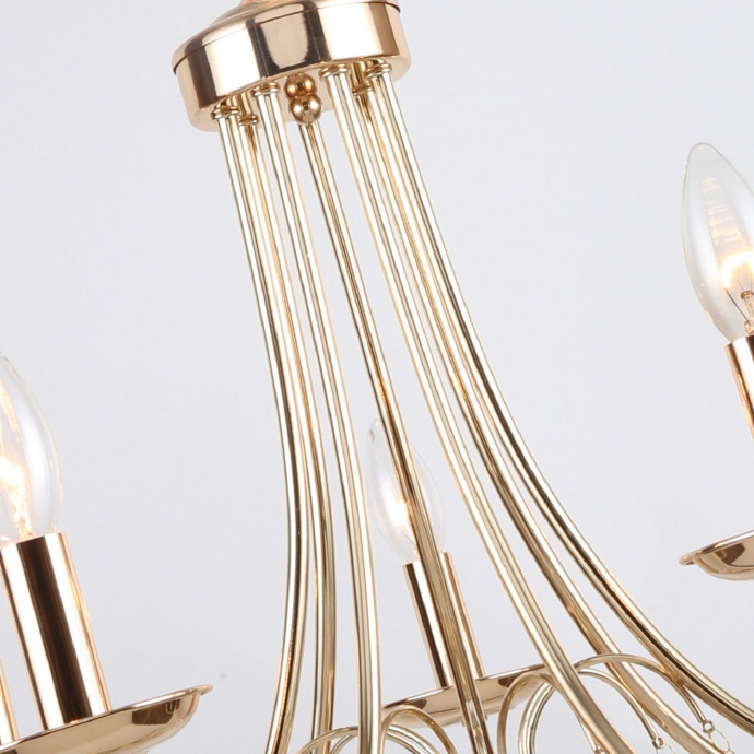 2591-7P, подвесная люстра, D680xH500/1500, 7xE14x40W