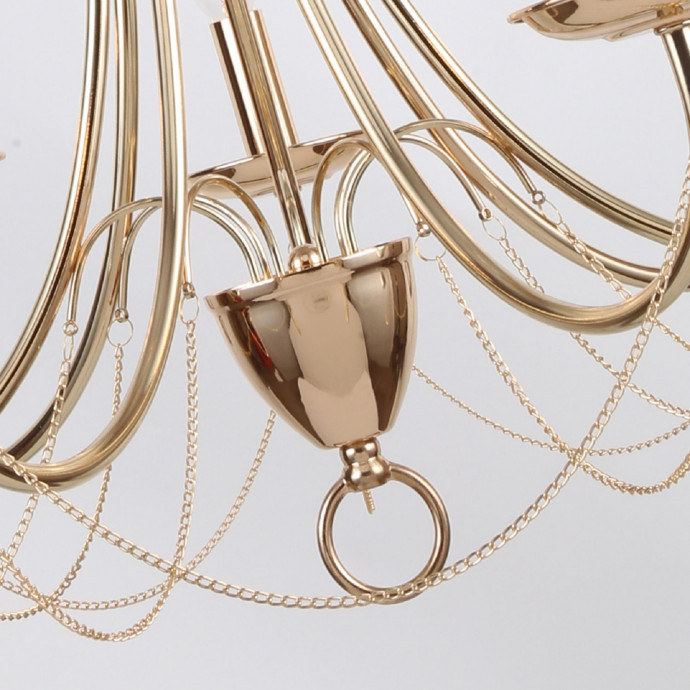 2591-7P, подвесная люстра, D680xH500/1500, 7xE14x40W