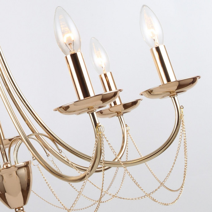 2591-7P, подвесная люстра, D680xH500/1500, 7xE14x40W