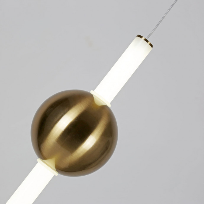 2642-1P, подвес, D120xH600/1600, 1xLEDx19W, 1520LM, 3000K, included