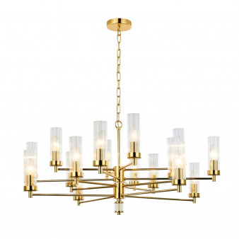 2673-16P, подвесная люстра, D850xH410/1410, 16xE14x40W