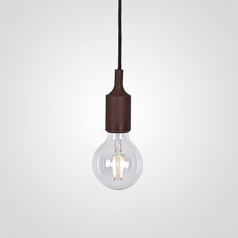 Подвесной Светильник Muuto E27 Brown By Imperiumloft