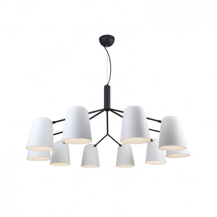 2762-10P, подвесная люстра, D1050xH610/1560, 10xE14x40W