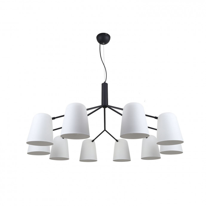 2762-10P, подвесная люстра, D1050xH610/1560, 10xE14x40W