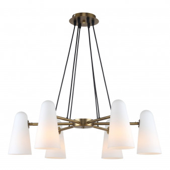 2763-6P, подвесная люстра, D700xH1160, 6xE14x40W