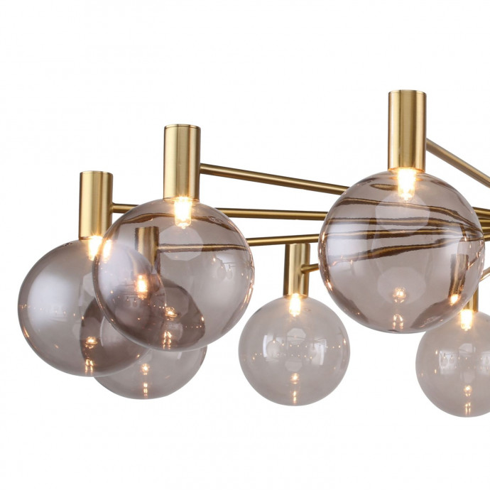 2765-12P, потолочная люстра, D1040xH500, 12xG9x25W