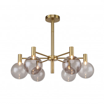 2765-6P, потолочная люстра, D650xH500, 6xG9x25W