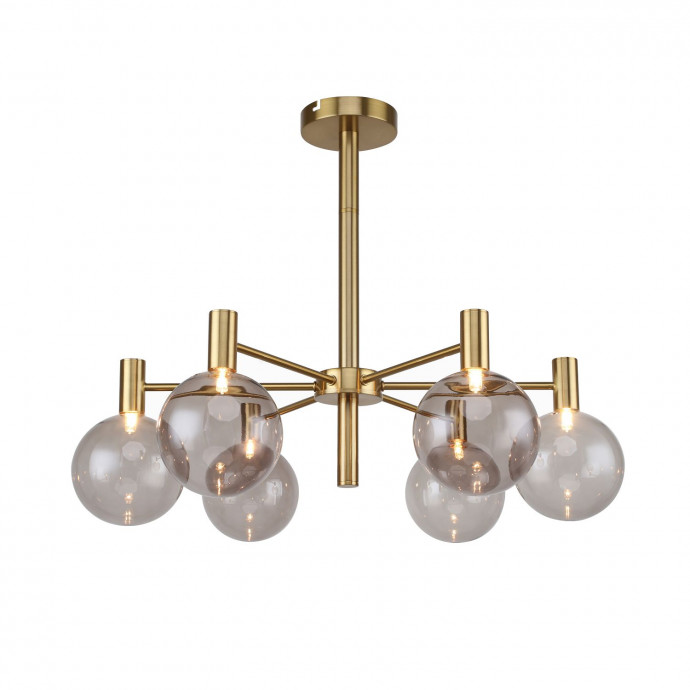 2765-6P, потолочная люстра, D650xH500, 6xG9x25W