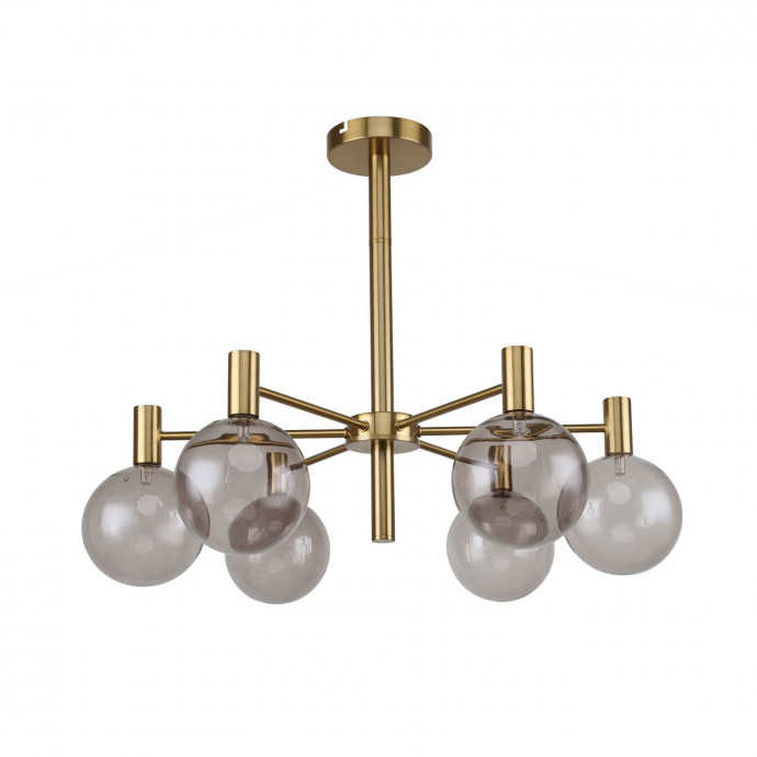 2765-6P, потолочная люстра, D650xH500, 6xG9x25W