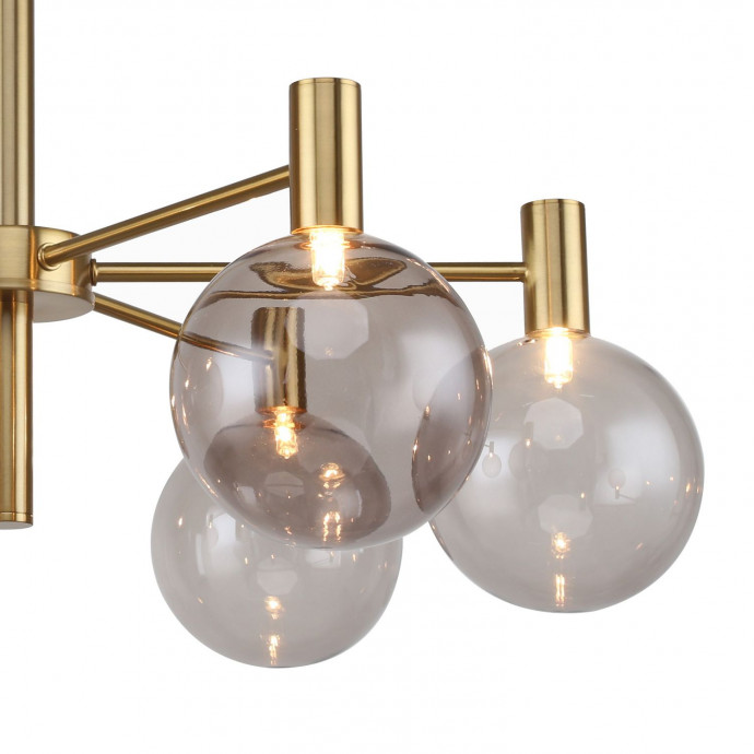 2765-6P, потолочная люстра, D650xH500, 6xG9x25W