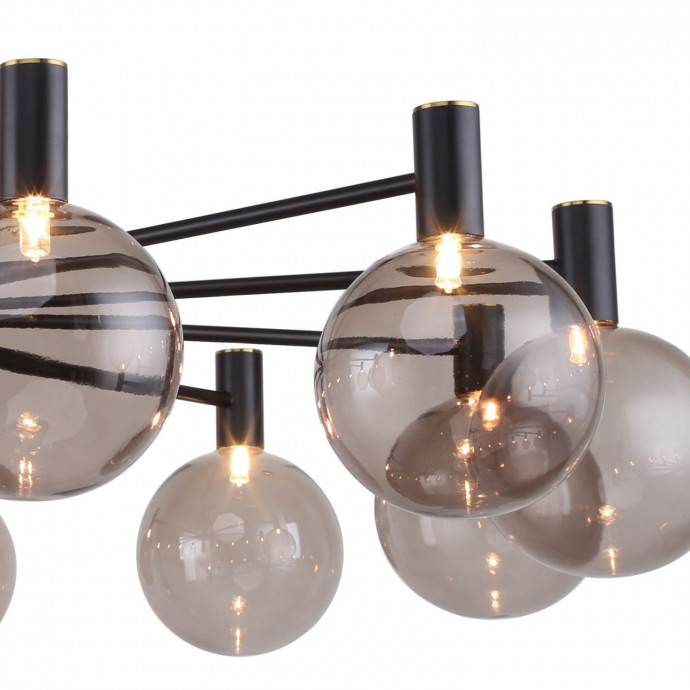 2766-12P, потолочная люстра, D1040xH500, 12xG9x25W