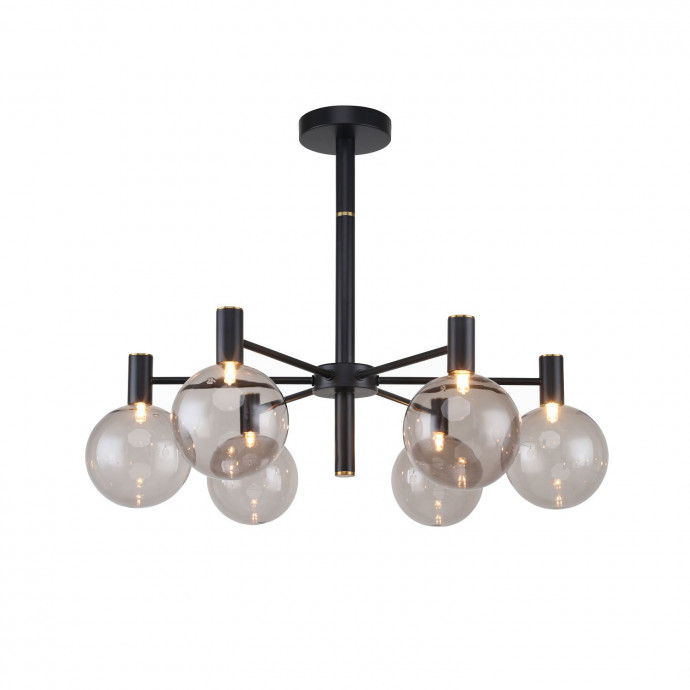 2766-6P, потолочная люстра, D650xH500, 6xG9x25W