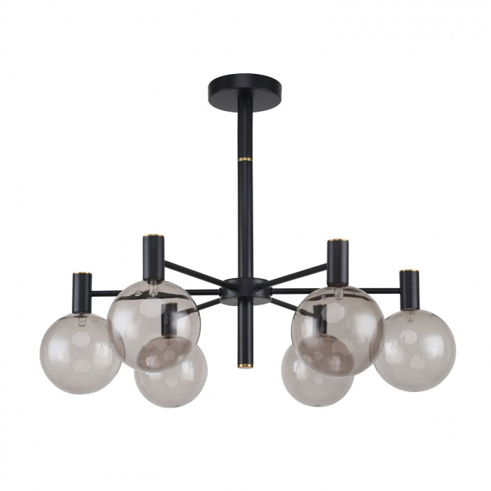 2766-6P, потолочная люстра, D650xH500, 6xG9x25W